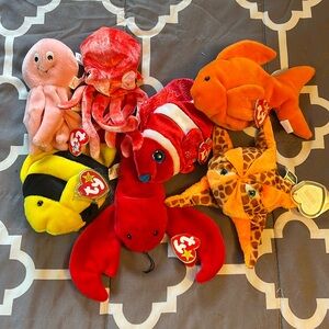 Deep Sea Beanie Baby Bundle